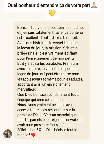 Témoignage 3